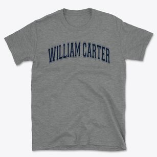 William Carter Elementary School Varsity Arch Basic T-Shirt