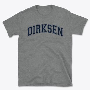 Dirksen Elementary School Varsity Arch Basic T-Shirt