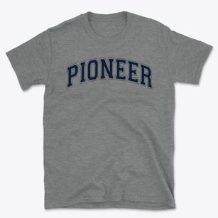 Pioneer Elementary School Varsity Arch Basic T-Shirt