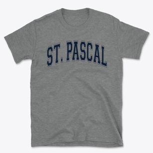 Saint Pascal School Varsity Arch Basic T-Shirt