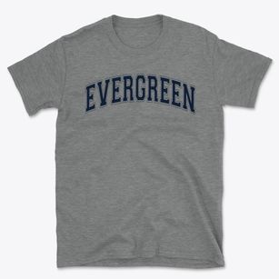 Evergreen Academy Middle School Varsity Arch Basic T-Shirt