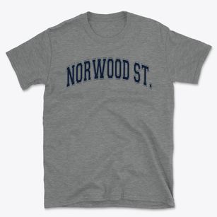 Norwood St. Varsity Arch Basic T-Shirt