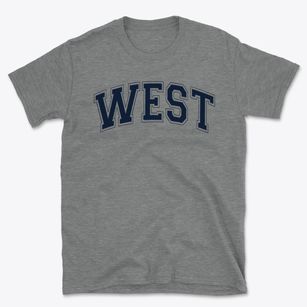 West Elementary School Varsity Arch Basic T-Shirt