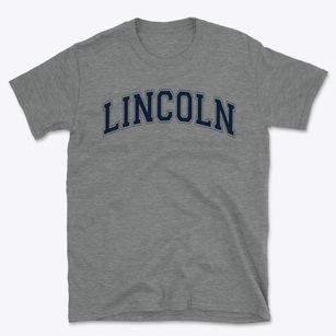 Lincoln Elementary School Varsity Arch Basic T-Shirt