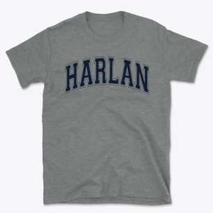 Harlan Elementary School Varsity Arch Basic T-Shirt