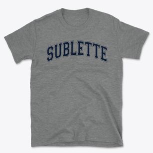 Sublette Elementary School Varsity Arch Basic T-Shirt