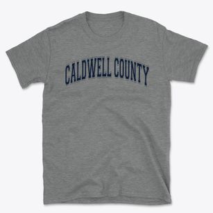 Caldwell County Elementary School Varsity Arch Basic T-Shirt