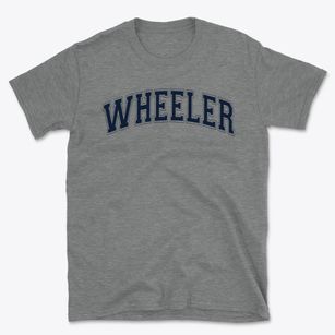 Wheeler Elementary School Varsity Arch Basic T-Shirt