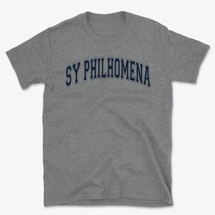 Sy Philhomena Parish Varsity Arch Basic T-Shirt