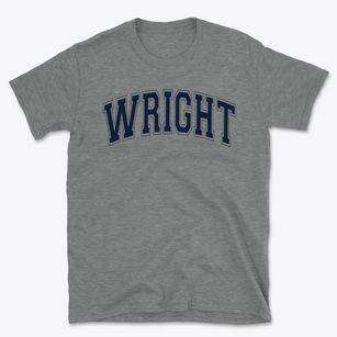 Wright Elementary School Varsity Arch Basic T-Shirt