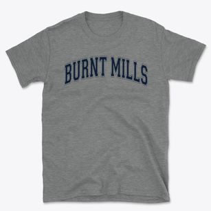 Burnt Mills Elementary School Varsity Arch Basic T-Shirt