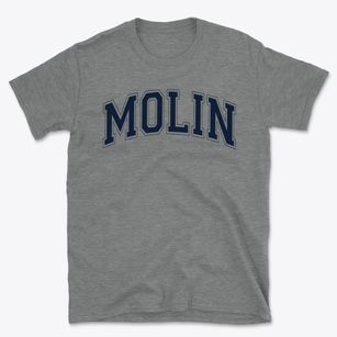 Edward G. Molin Upper Elementary School Varsity Arch Basic T-Shirt