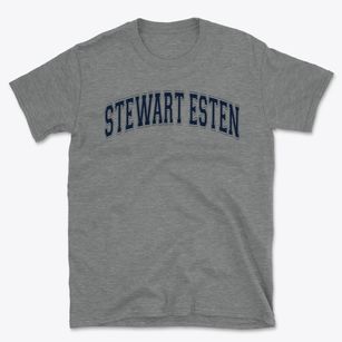 Stewart Esten Elementary School Varsity Arch Basic T-Shirt