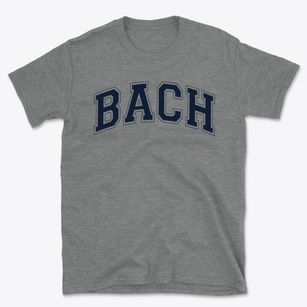 Bach Elementary School Varsity Arch Basic T-Shirt