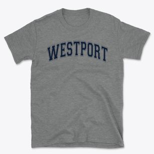 Westport High School Varsity Arch Basic T-Shirt