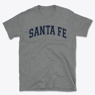 Santa Fe Elementary School Varsity Arch Basic T-Shirt