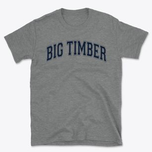 Big Timber Grade School Varsity Arch Basic T-Shirt