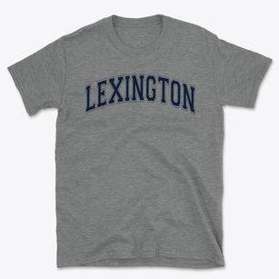 Lexington High School Varsity Arch Basic T-Shirt