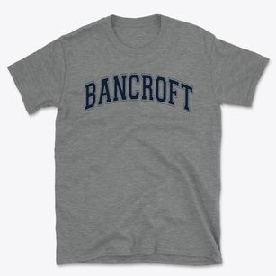 Bancroft Elementary School Varsity Arch Basic T-Shirt
