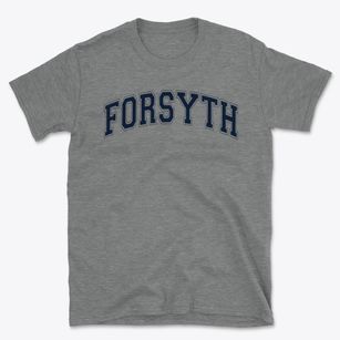 Forsyth Country Day School Varsity Arch Basic T-Shirt