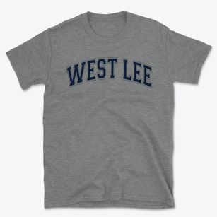 West Lee Middle School Varsity Arch Basic T-Shirt