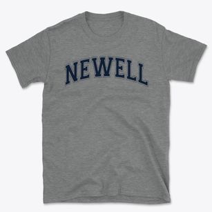 Newell Elementary School Varsity Arch Basic T-Shirt
