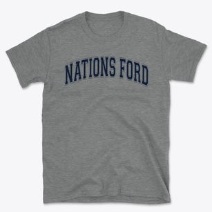 Nations Ford Elementary School Varsity Arch Basic T-Shirt