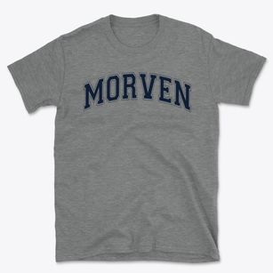 Morven Elementary School Varsity Arch Basic T-Shirt
