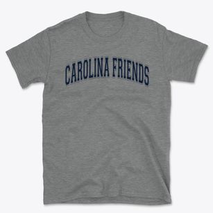 Carolina Friends School Varsity Arch Basic T-Shirt