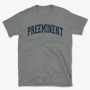 Preeminent Charter School Varsity Arch Basic T-Shirt