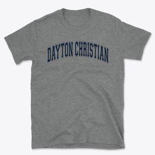Dayton Christian Brookville School Varsity Arch Basic T-Shirt