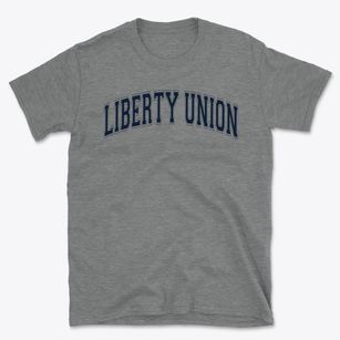 Liberty Union High School Varsity Arch Basic T-Shirt