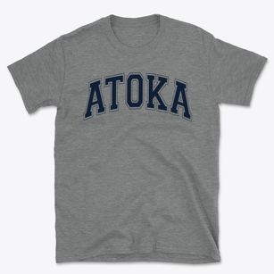 Atoka High School Varsity Arch Basic T-Shirt
