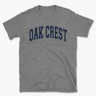 Oak Crest Elementary School Varsity Arch Basic T-Shirt