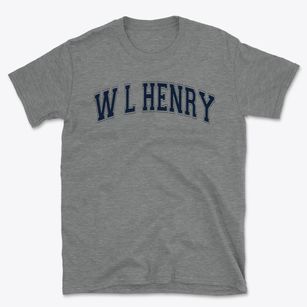 W L Henry Elementary School Varsity Arch Basic T-Shirt