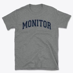 Monitor Elementary School Varsity Arch Basic T-Shirt