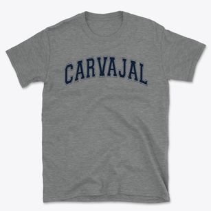 Carvajal Elementary School Varsity Arch Basic T-Shirt