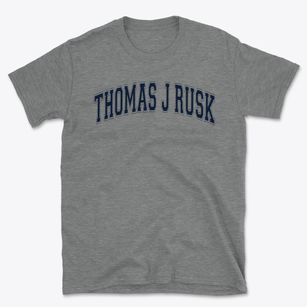 Thomas J Rusk Middle Shcool Varsity Arch Basic T-Shirt