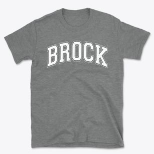 Brock Elementary School Varsity Arch Basic T-Shirt