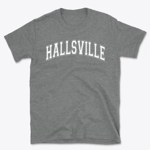 Hallsville High School Varsity Arch Basic T-Shirt