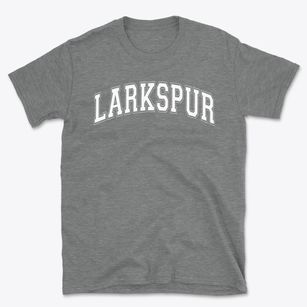 Larkspur Middle School Varsity Arch Basic T-Shirt
