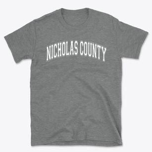 Nicholas County Career & Tech Center Varsity Arch Basic T-Shirt
