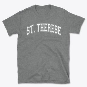 Saint Therese School Varsity Arch Basic T-Shirt