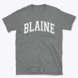 Blaine Elementary School Varsity Arch Basic T-Shirt