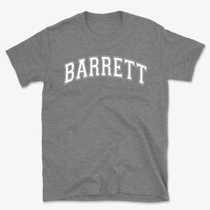 Barrett Elementary School Varsity Arch Basic T-Shirt
