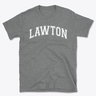 Lawton Alternative School Varsity Arch Basic T-Shirt