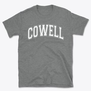 Cowell Elementary School Varsity Arch Basic T-Shirt
