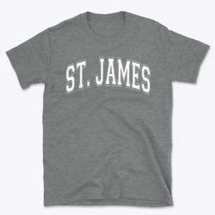 Saint James School Varsity Arch Basic T-Shirt