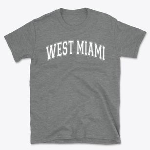 West Miami Middle School Varsity Arch Basic T-Shirt