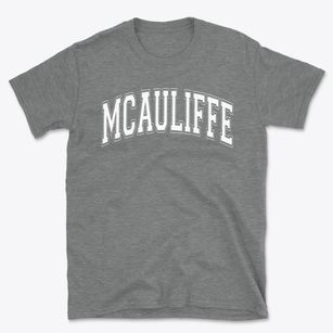 Mcauliffe Elementary School Varsity Arch Basic T-Shirt